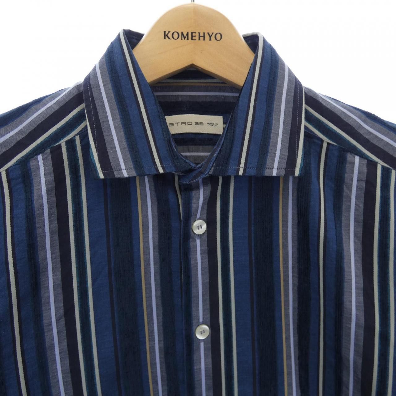 Other Other Etro Stripe Shirt Cotton Dress Shirt DUTY FREE for USA Size ONE SIZE - 5 Thumbnail