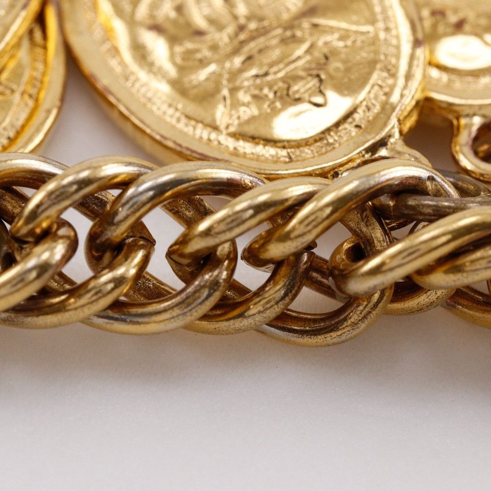 Chanel Chanel Chanel Medallion Charm Bracelet Metal Bracelet DUTY FREE for USA Size ONE SIZE - 13 Thumbnail
