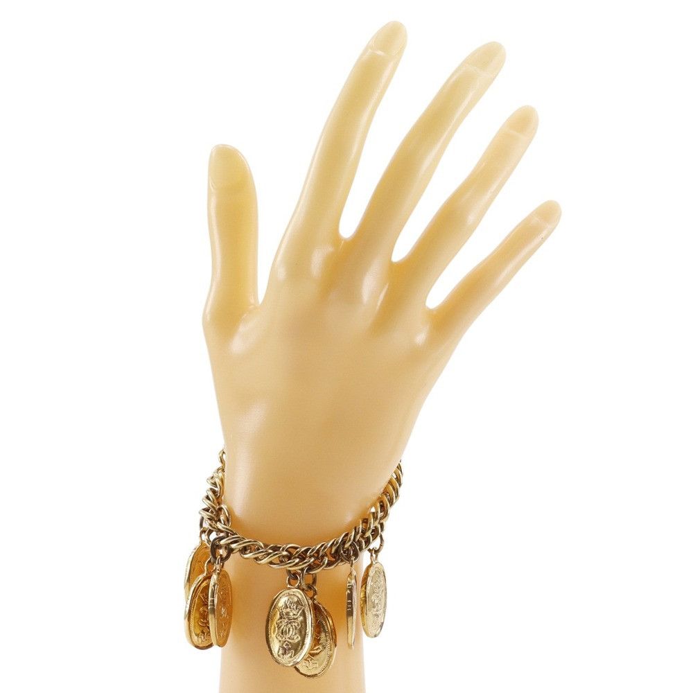 Chanel Chanel Chanel Medallion Charm Bracelet Metal Bracelet DUTY FREE for USA Size ONE SIZE - 2 Thumbnail