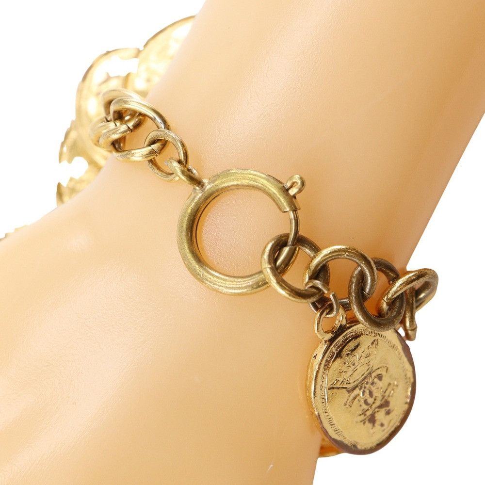 Chanel Chanel Chanel Medallion Charm Bracelet Metal Bracelet DUTY FREE for USA Size ONE SIZE - 3 Thumbnail