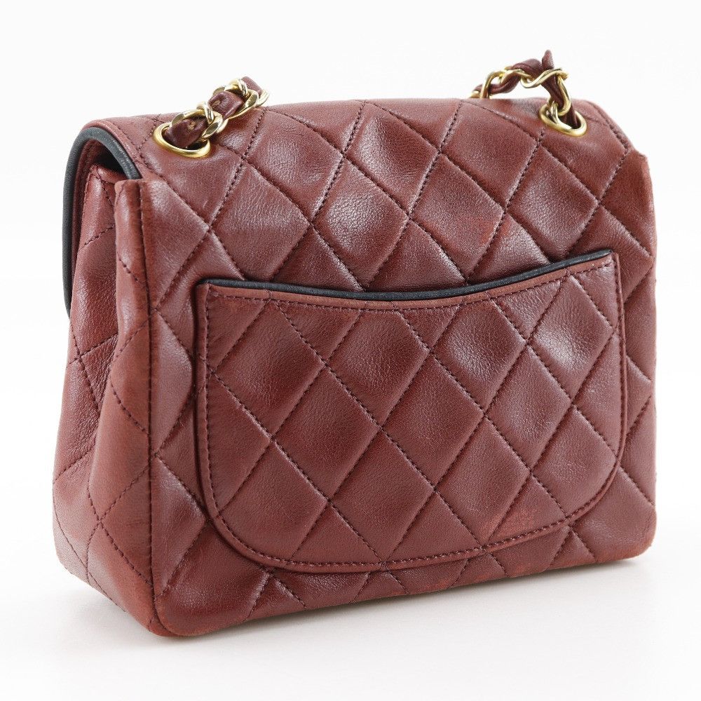 Chanel Chanel Chanel Mini Matelasse Lambskin Shoulder Bag Leather Shoulder Bag A35200 DUTY FREE for USA Size ONE SIZE - 3 Thumbnail