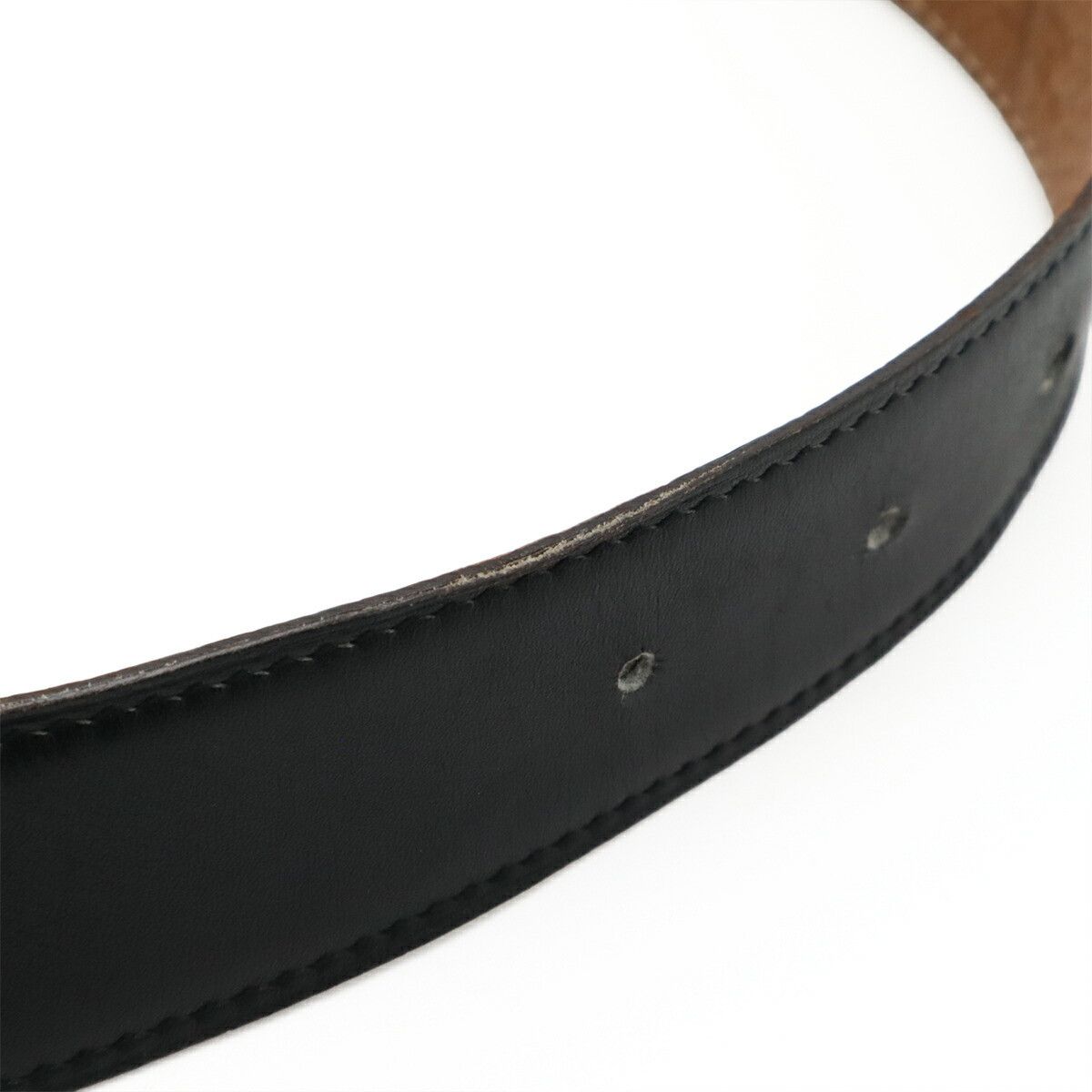 Hermes Hermes Hermes Box Calf Togo Belt Leather Belt Stamp L (2008) DUTY FREE for USA Size ONE SIZE - 6 Thumbnail