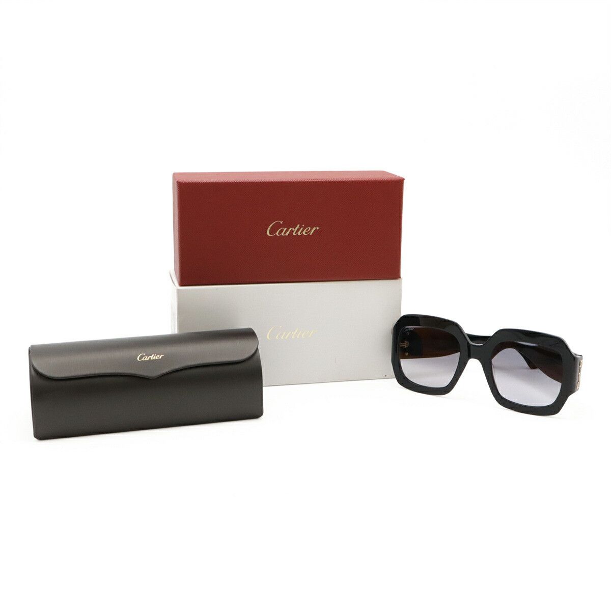 Cartier Cartier Cartier C de Cartier Sunglasses Plastic Sunglasses CT0434S DUTY FREE for USA Size ONE SIZE - 7 Thumbnail
