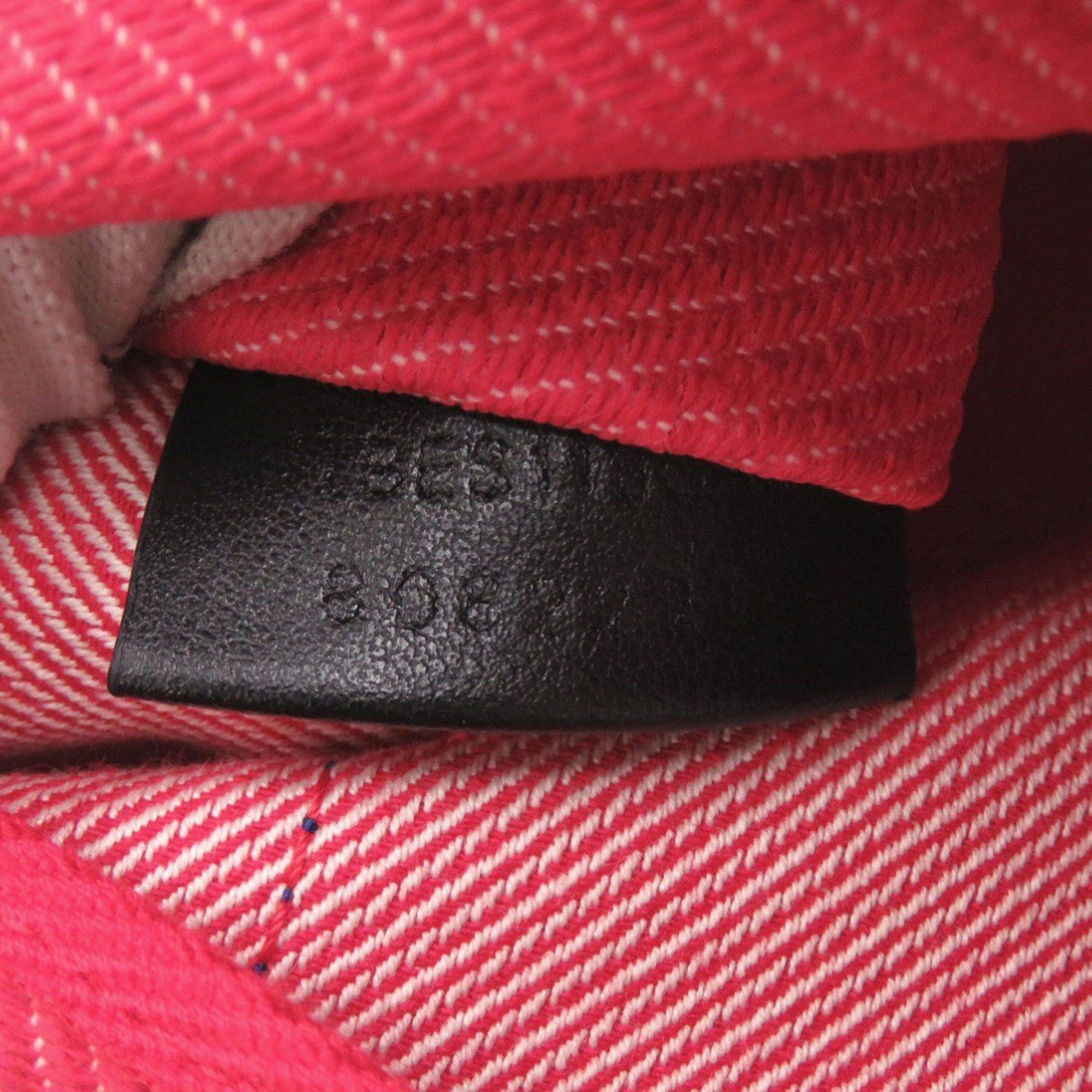 Burberry Like new Burberry 8082221 Canvas Red Clutch Bag Pouch 1002 BURBERRY Size ONE SIZE - 7 Thumbnail