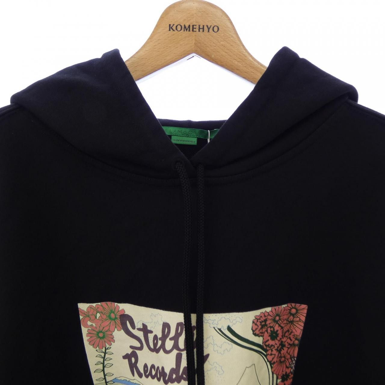 Stella McCartney Stella Mccartney Stella McCartney Record Hoodie Cotton Sweatshirts & Hoodies DUTY FREE for USA Size ONE SIZE - 5 Thumbnail