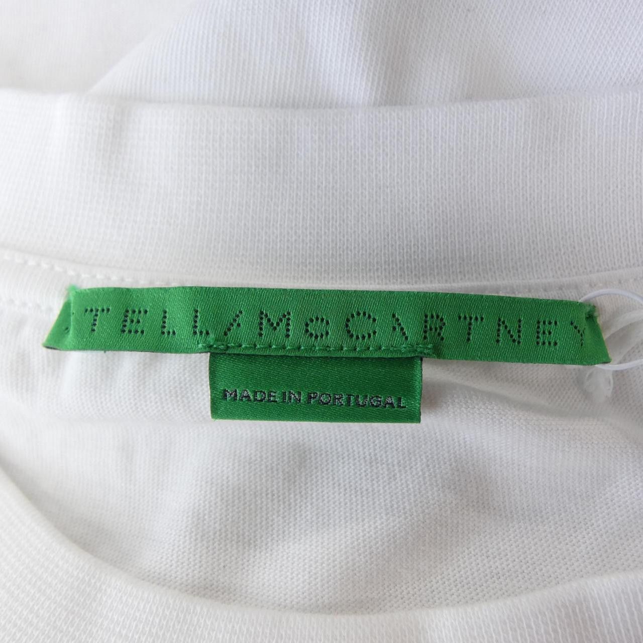 Stella Mccartney Stella McCartney Record Long T-shirt Cotton T-Shirts DUTY FREE for USA