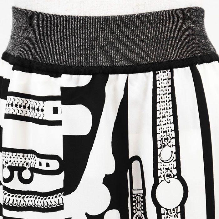 Hermes Hermes Hermes Twillene Silk Knit Skirt Others Skirts DUTY FREE for USA Size ONE SIZE - 3 Thumbnail