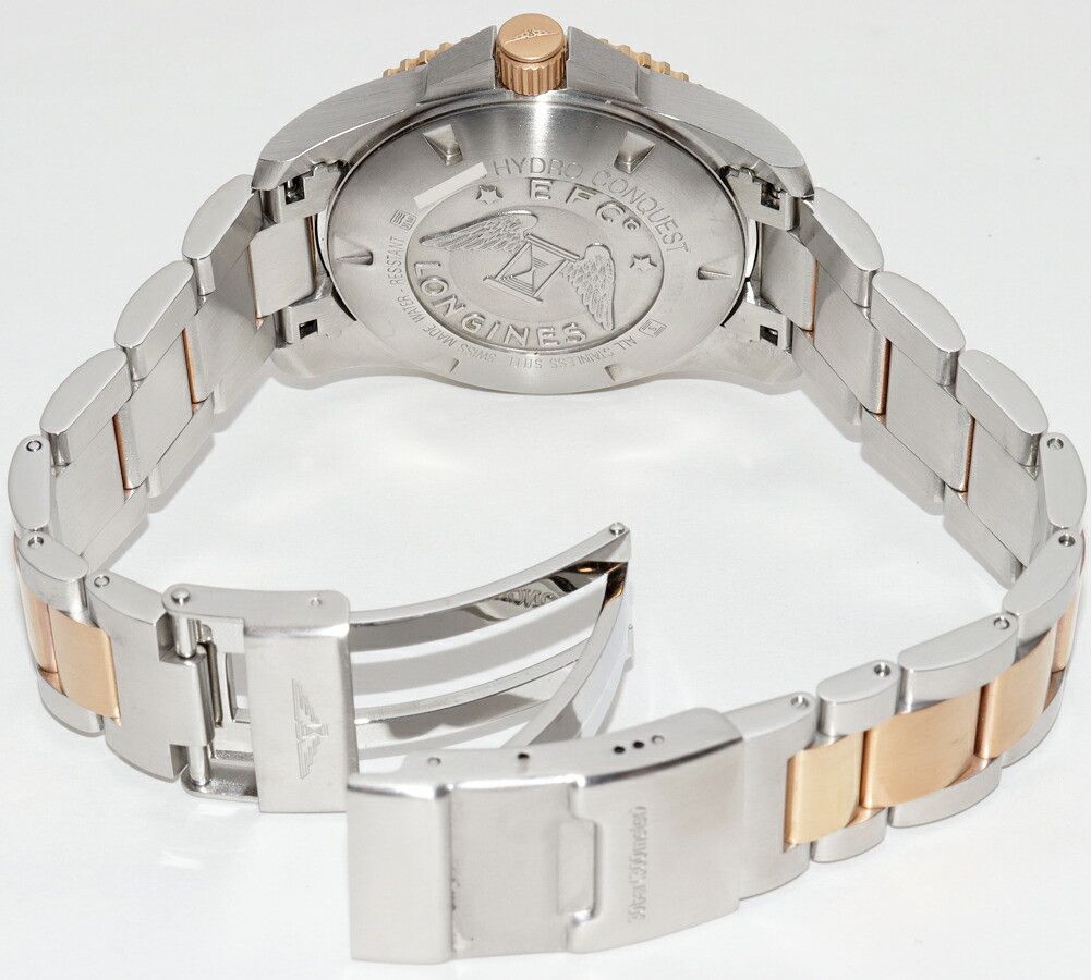Longines Longines Longines HydroConquest Stainless Steel Watch Metal Automatic L3.781.3.58.7 DUTY FREE for USA Size ONE SIZE - 2 Thumbnail