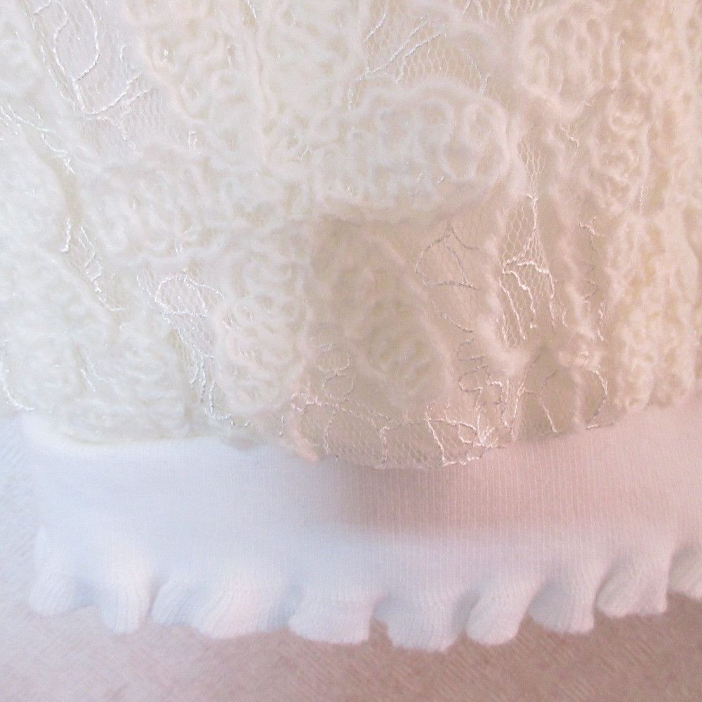 Other FRENCH PAVE Embroidery Lace Sheer Sleeve Blouse Others Tops DUTY FREE for USA