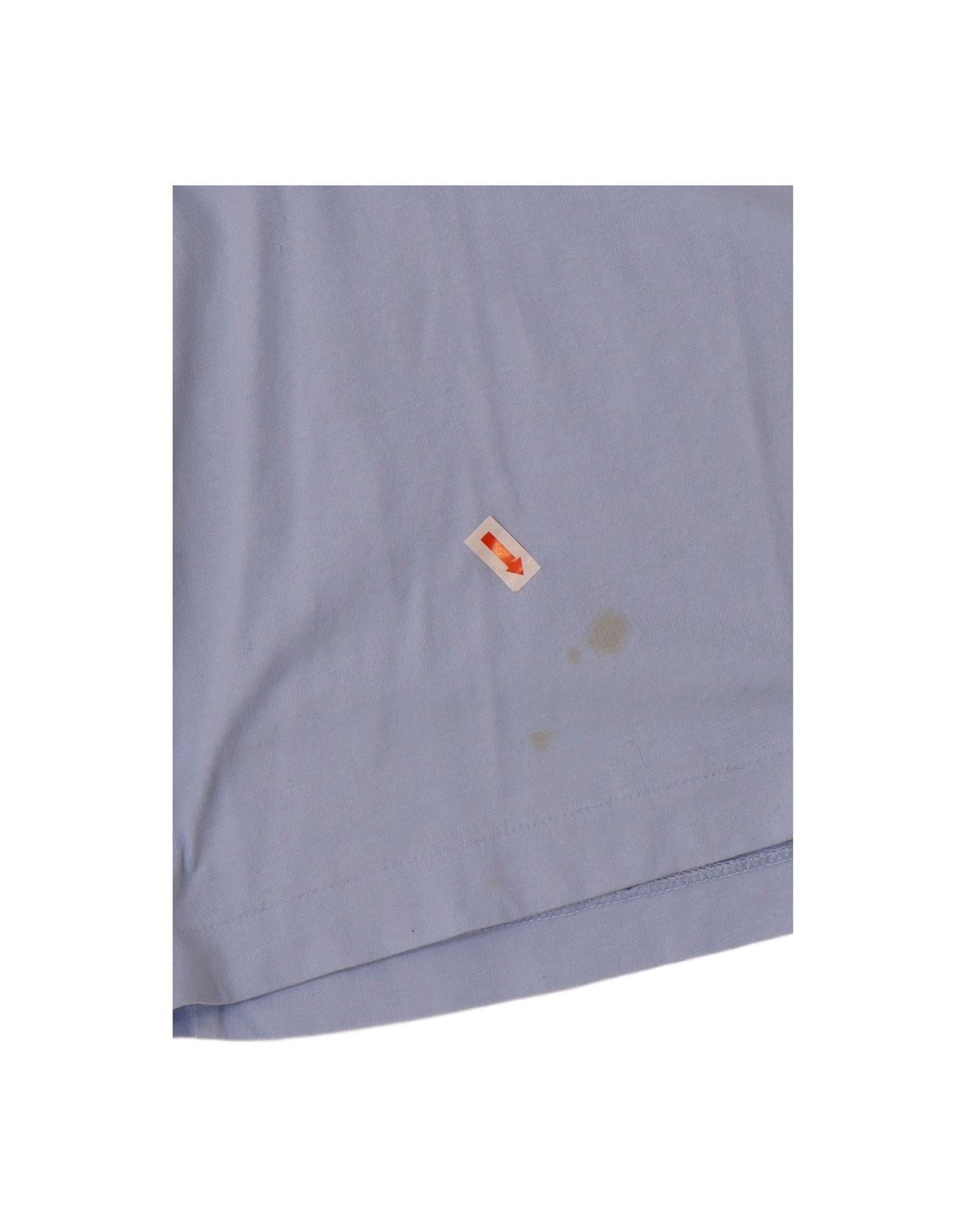 Polo Ralph Lauren Womens T-Shirt Top UK 14 Medium Blue Cotton Size M / US 6-8 / IT 42-44 - 4 Thumbnail