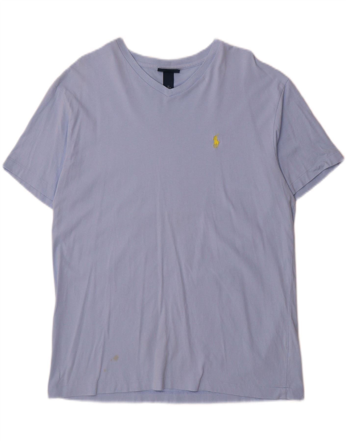Polo Ralph Lauren Womens T-Shirt Top UK 14 Medium Blue Cotton Size M / US 6-8 / IT 42-44 - 2 Thumbnail