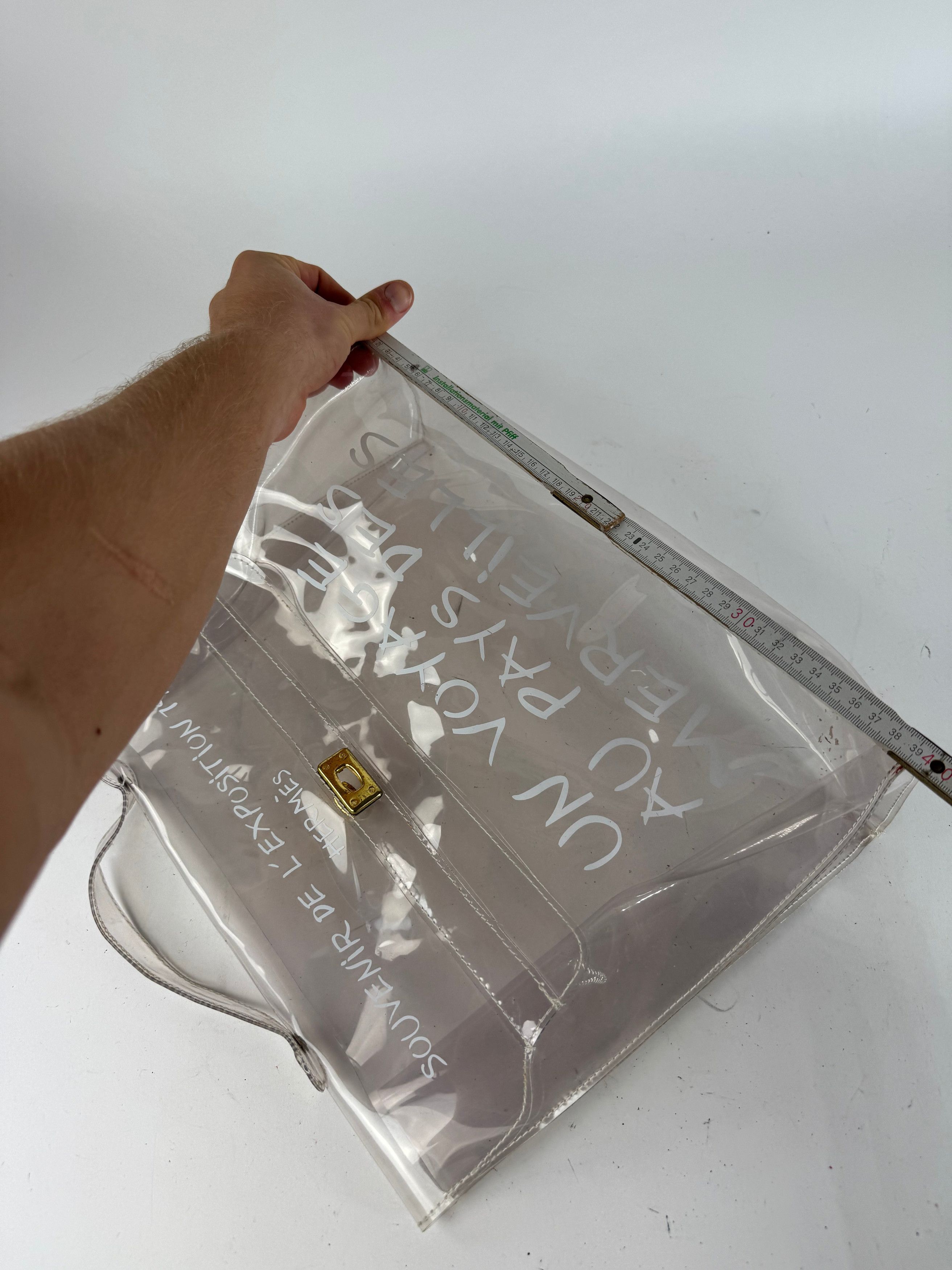 Other Vintage Hermes PVC Transparent Kelly Bag Size ONE SIZE - 6 Thumbnail