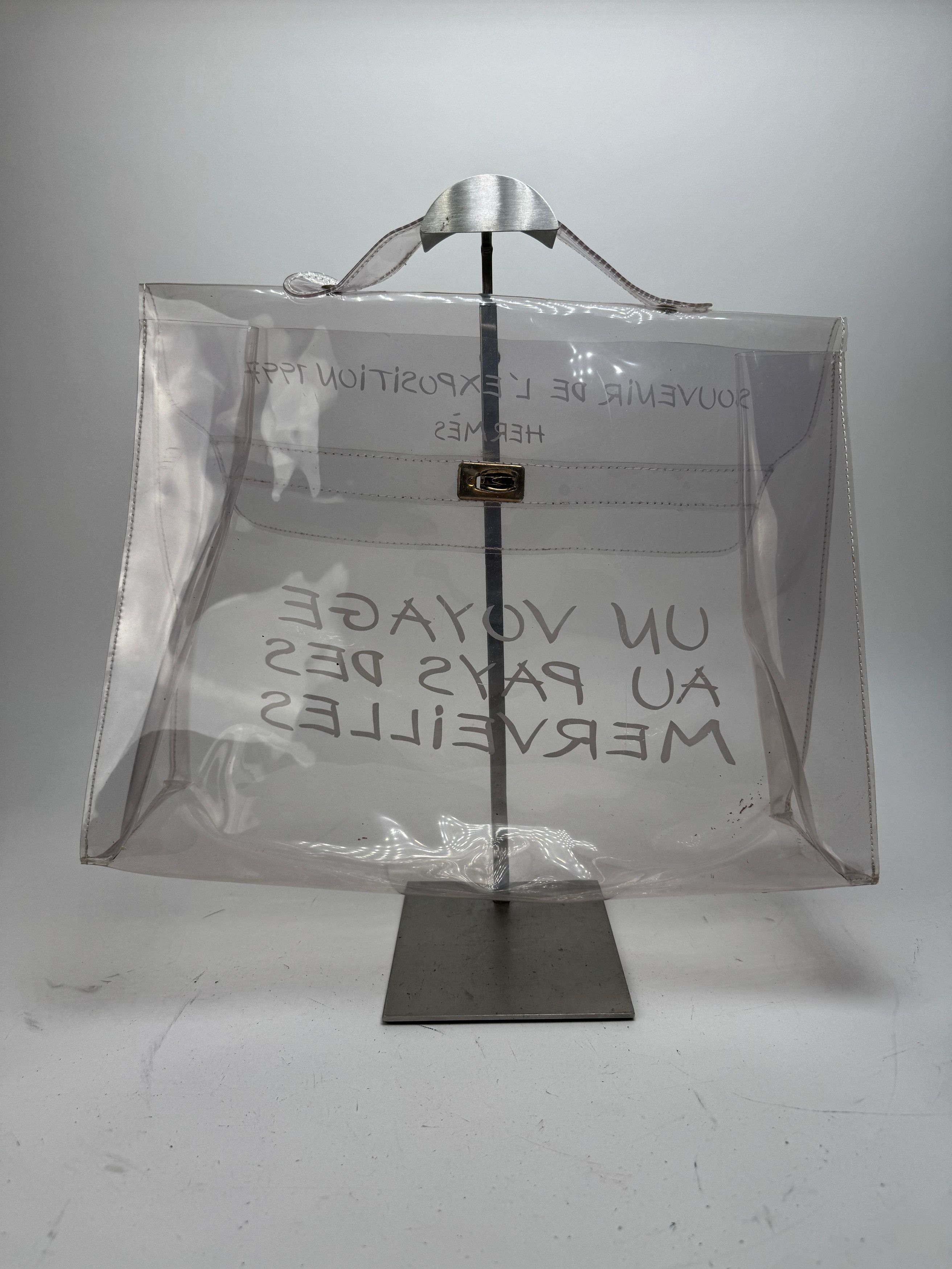 Other Vintage Hermes PVC Transparent Kelly Bag Size ONE SIZE - 10 Thumbnail