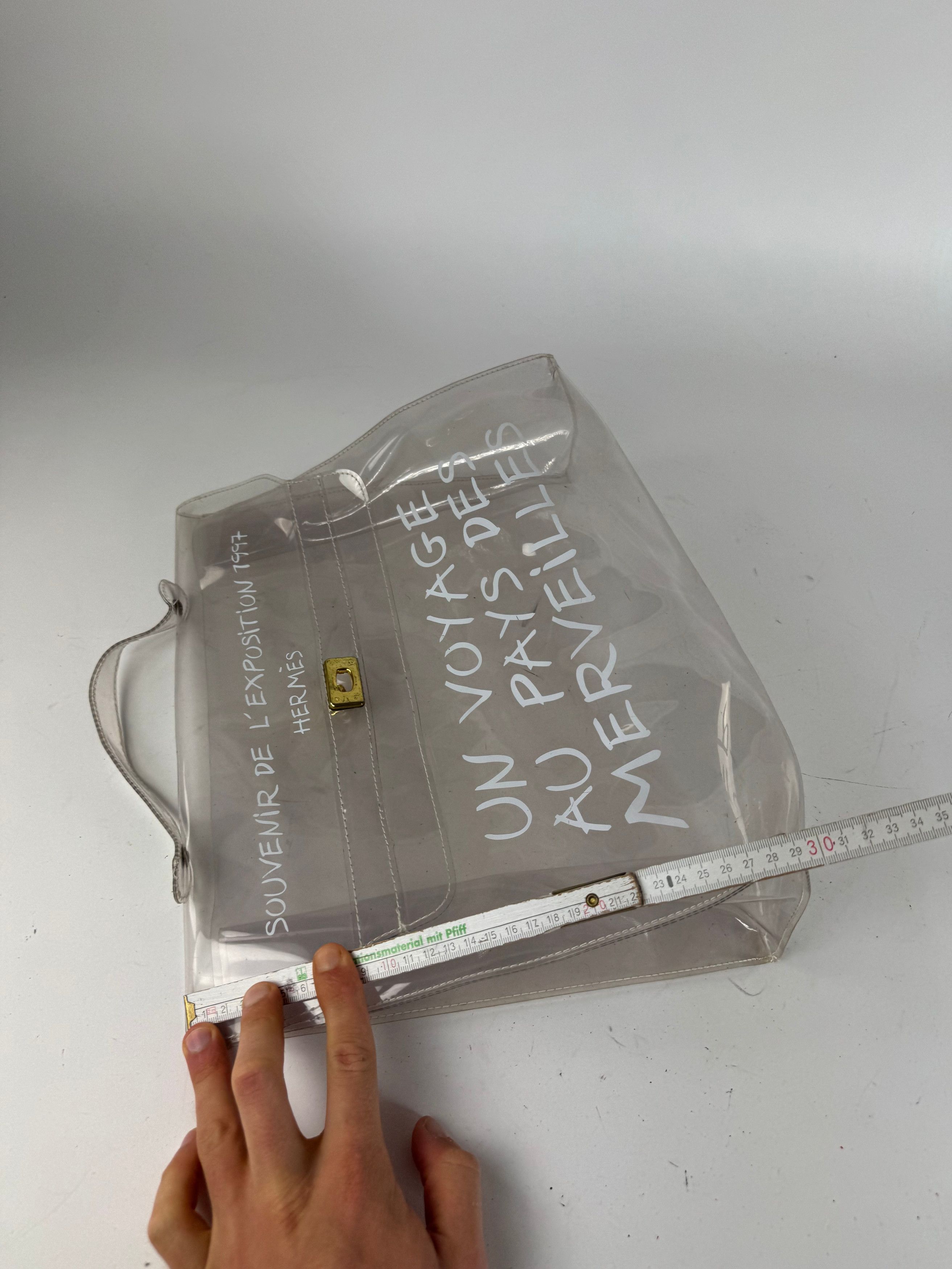 Other Vintage Hermes PVC Transparent Kelly Bag Size ONE SIZE - 7 Thumbnail