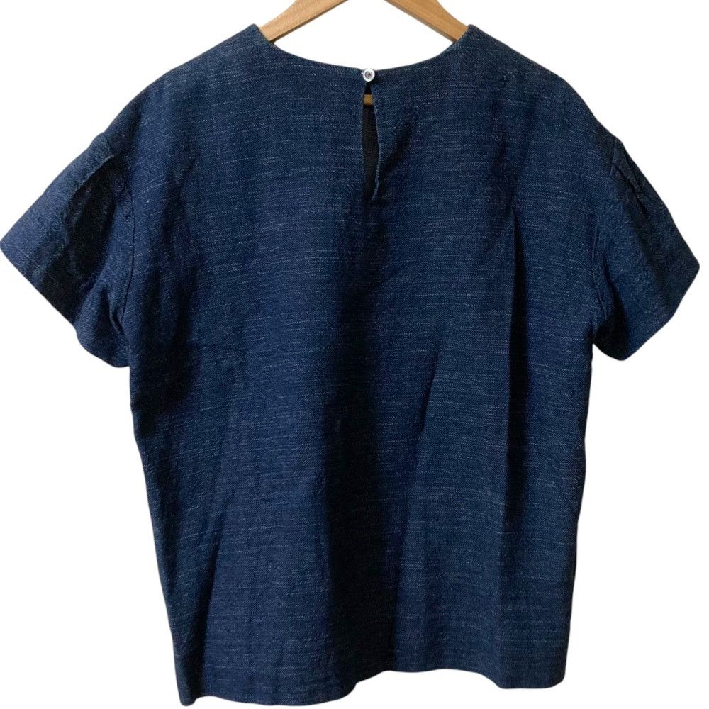 Other Other 45R Gima Tweed Blouse Cotton Tops 8073075 DUTY FREE for USA Size ONE SIZE - 2 Thumbnail