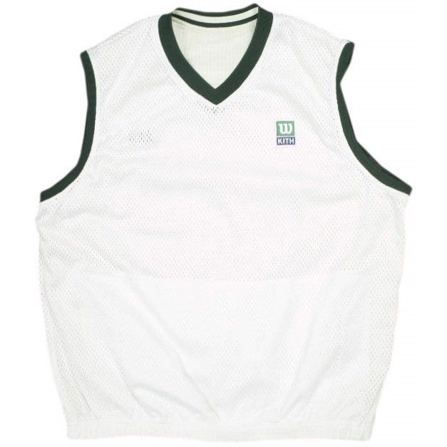 Other Other KITH NYC Kith for Wilson Dobby Reversible Vest Cotton Polyester Top Cotton Tops 25071060004420 DUTY FREE for USA Size ONE SIZE - 4 Thumbnail
