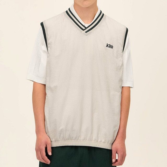 Other Other KITH NYC Kith for Wilson Dobby Reversible Vest Cotton Polyester Top Cotton Tops 25071060004420 DUTY FREE for USA Size ONE SIZE - 3 Thumbnail