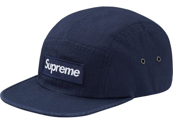 Supreme Supreme Metal D Ring Camp Cap Navy Grailed