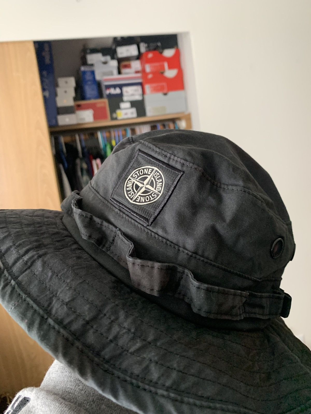 Supreme Supreme x Stone Island Boonie Hat | Grailed