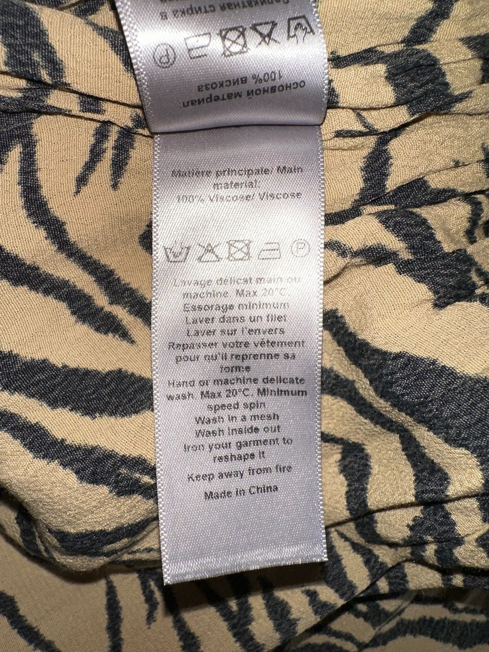 Zadig & Voltaire Zadig & Voltaire Jockey Tiger Skirt Skirt Size 25" / US 0 / IT 36 - 3 Thumbnail