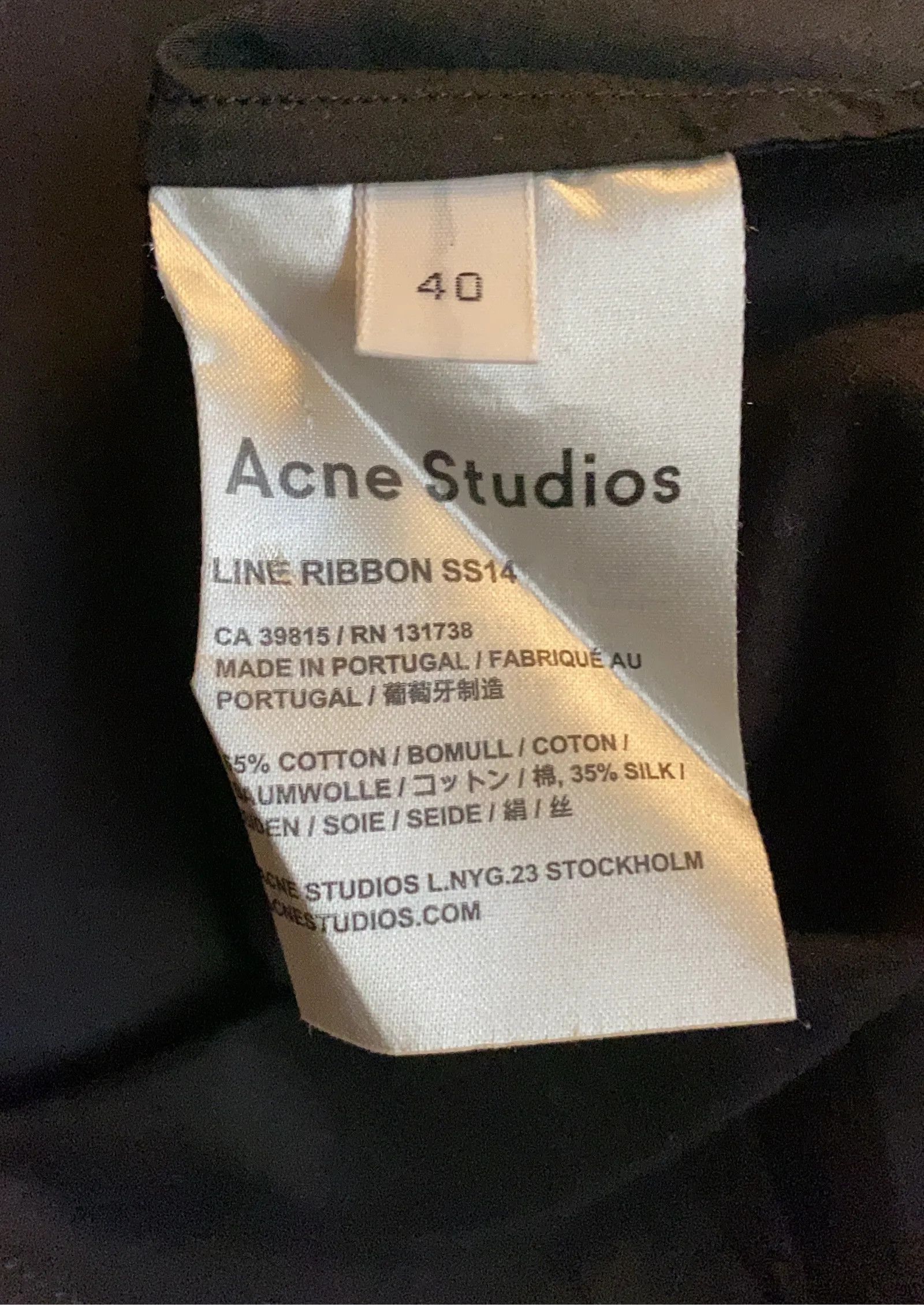Acne Studios Acne Studios Shirt Size M / US 6-8 / IT 42-44 - 5 Thumbnail