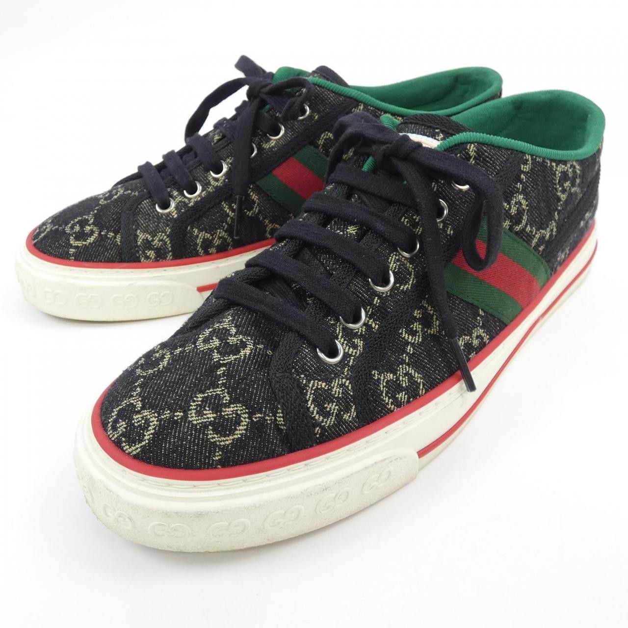 Gucci Gucci Gucci Tennis 1977 Sneakers Leather Shoes TENNIS 1977 DUTY FREE for USA Size ONE SIZE - 3 Thumbnail