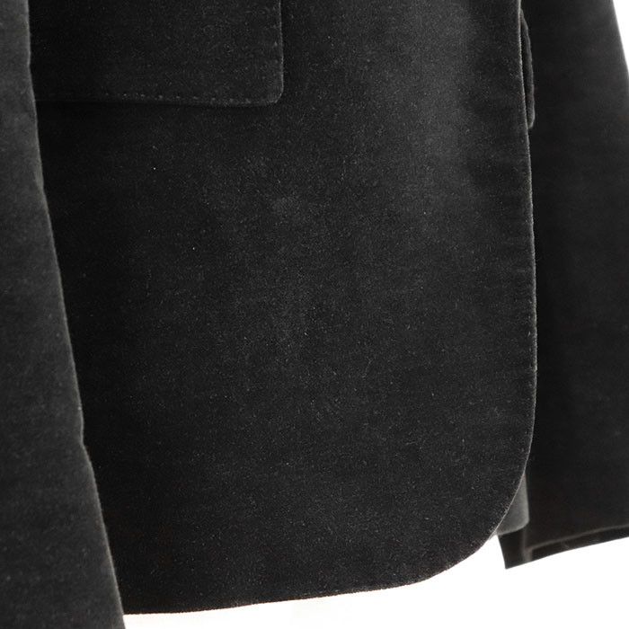 Gucci Gucci Gucci Velour Cotton Blend Tailored Jacket Cotton Outerwear DUTY FREE for USA Size ONE SIZE - 3 Thumbnail