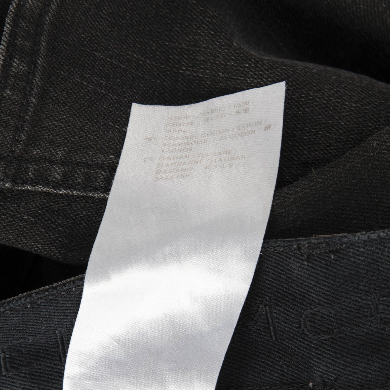 Stella McCartney Black Zip Detail Skinny Jeans Size 30" / US 8 / IT 44 - 6 Thumbnail
