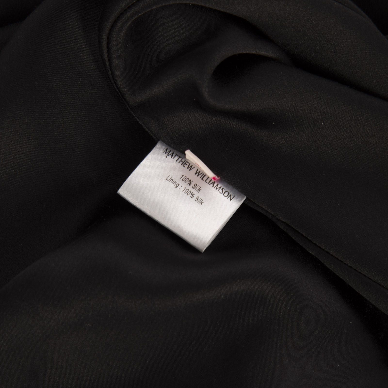 Matthew Williamson Black Embellished Silk Knee Length Dress Size M / US 6-8 / IT 42-44 - 6 Thumbnail