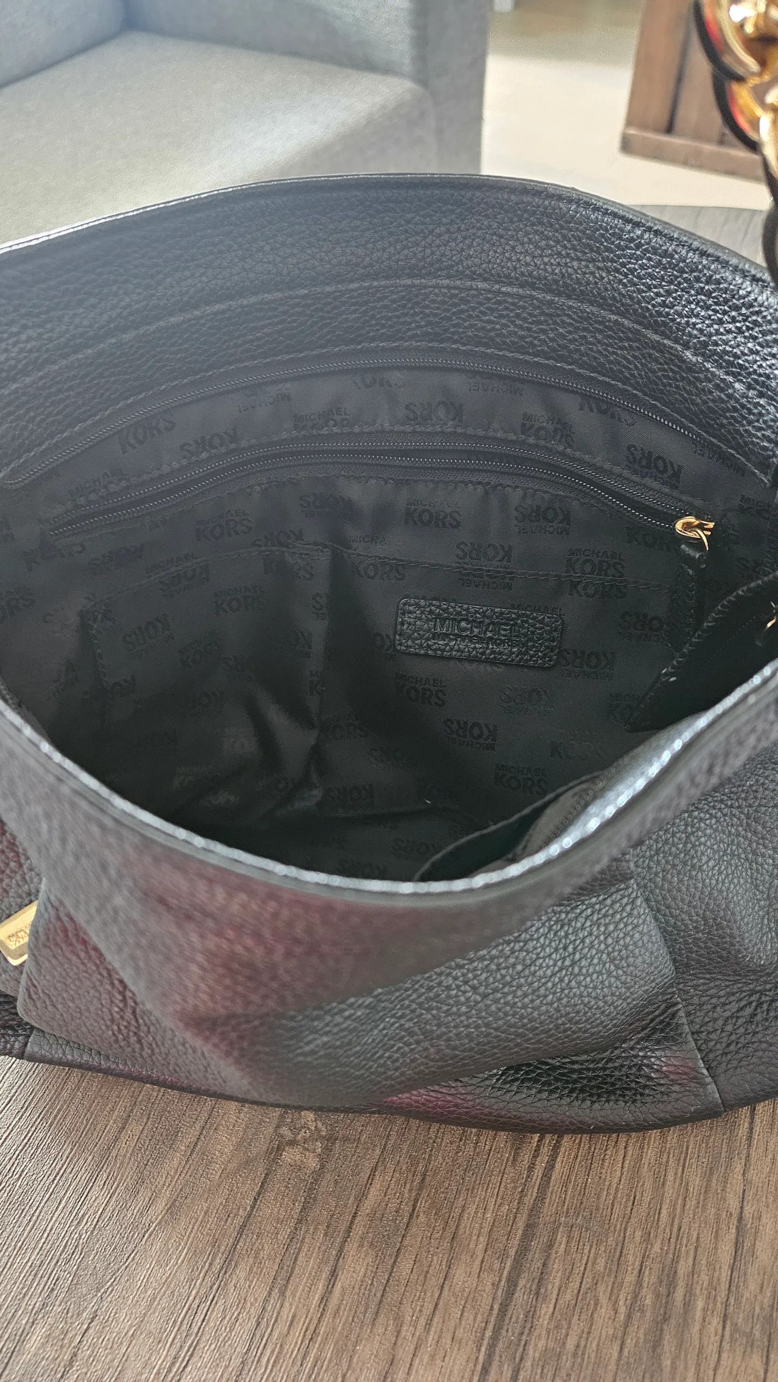 Michael Kors Michael Kors Pebble Axelväska mjukt skinn Bucket Bag Size ONE SIZE - 3 Thumbnail