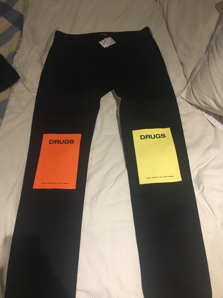 Raf Simons Raf Simons Drugs Jeans Size US 32 / EU 48 - 2 Thumbnail