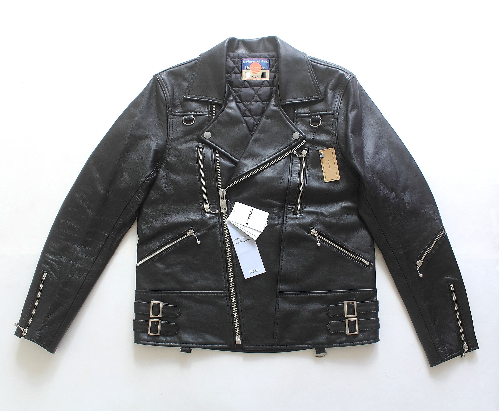 Blackmeans Blackmeans Double Rider Leather Jacket | Grailed