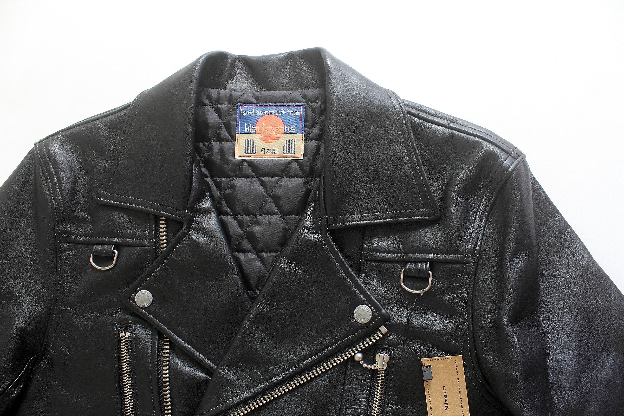 Blackmeans Blackmeans Double Rider Leather Jacket | Grailed