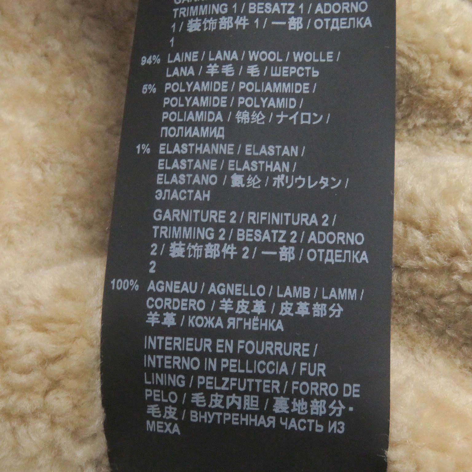 Yves Saint Laurent Yves Saint Laurent Saint Laurent Paris Mod coat Mouton Raccoon Fur Coat Natural Material Outerwear 583272 13985 13731 DUTY FREE for USA Size ONE SIZE - 10 Thumbnail