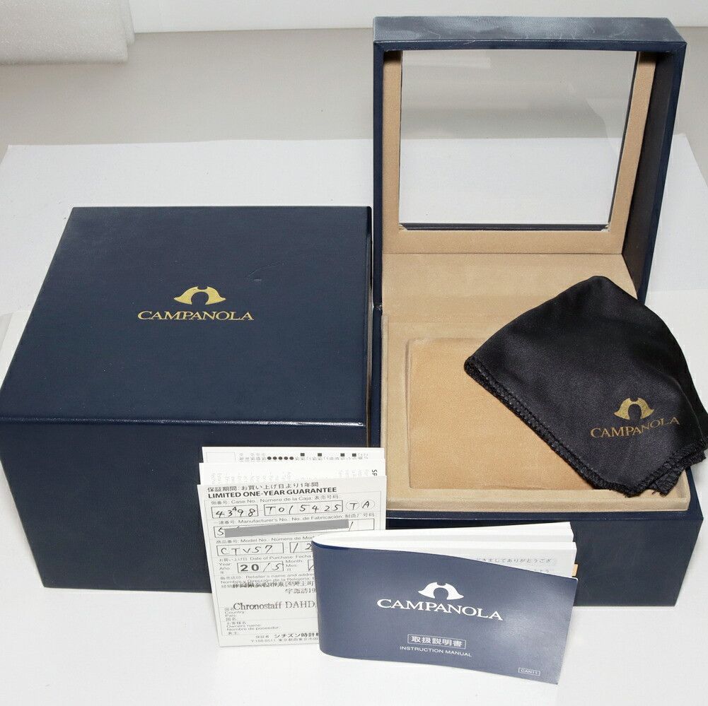 Other Other CITIZEN Campanola SS Metal Quartz CTV57-1231 DUTY FREE for USA Size ONE SIZE - 3 Thumbnail