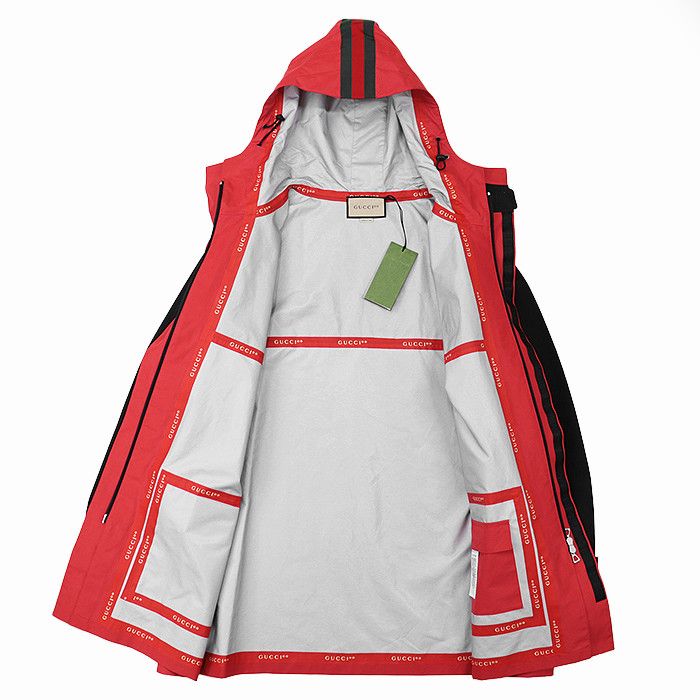 Gucci Gucci Gucci 100th Anniversary Collection Cotton Nylon Jacket Cotton Outerwear DUTY FREE for USA Size ONE SIZE - 8 Thumbnail