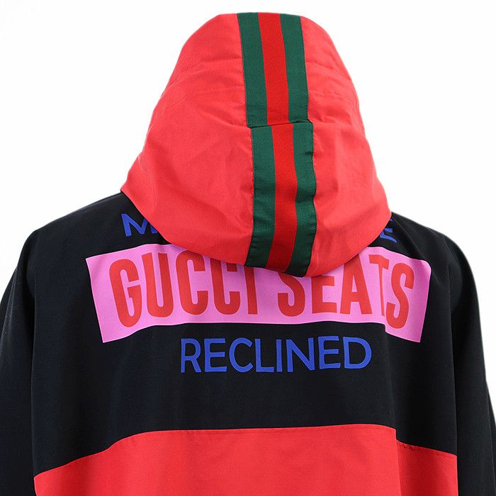 Gucci Gucci Gucci 100th Anniversary Collection Cotton Nylon Jacket Cotton Outerwear DUTY FREE for USA Size ONE SIZE - 7 Thumbnail