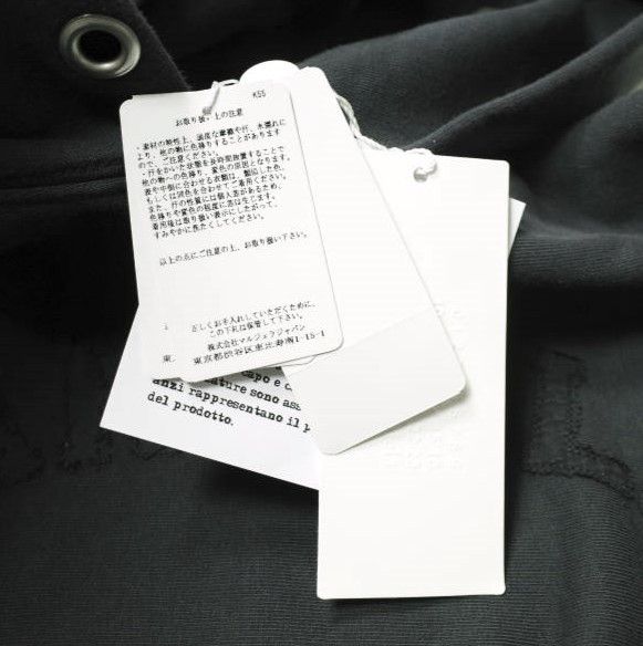 Maison Margiela Maison Martin Margiela Maison Margiela LOGO COTTON FLEECE Hoodie Cotton Sweatshirts & Hoodies S51GU0124 S25520 DUTY FREE for USA Size ONE SIZE - 4 Thumbnail