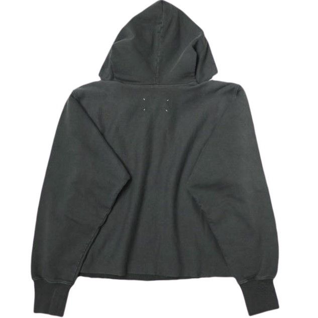 Maison Margiela Maison Martin Margiela Maison Margiela LOGO COTTON FLEECE Hoodie Cotton Sweatshirts & Hoodies S51GU0124 S25520 DUTY FREE for USA Size ONE SIZE - 2 Thumbnail