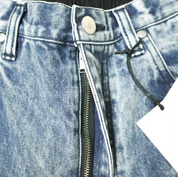 Other Other stein NYLON COMBINATION CHEMICAL BLEACHED DENIM Jeans Denim Jeans ST.782 DUTY FREE for USA Size ONE SIZE - 6 Thumbnail