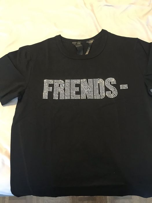 Vlone Vlone x Swarovski Crystal Friends Shirt Medium