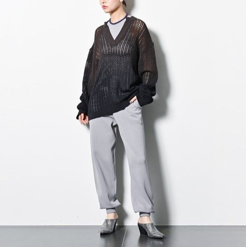 Other Other onit × CITYSHOP MILANO RIB KNIT Tapered Pants Limited Others Pants 25SS-ON199 DUTY FREE for USA Size ONE SIZE - 3 Thumbnail