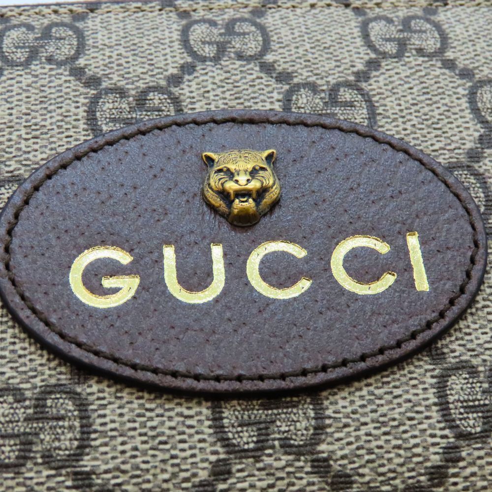 Gucci Gucci Gucci Neo Vintage GG Supreme Long Wallet Canvas Long Wallet 473953 DUTY FREE for USA Size ONE SIZE - 2 Thumbnail