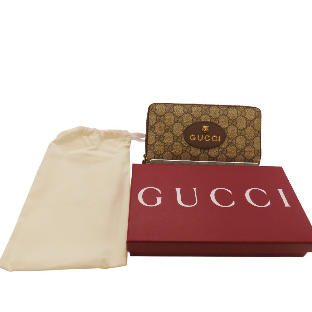 Gucci Gucci Gucci Neo Vintage GG Supreme Long Wallet Canvas Long Wallet 473953 DUTY FREE for USA Size ONE SIZE - 14 Thumbnail