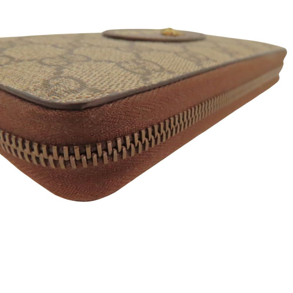 Gucci Gucci Gucci Neo Vintage GG Supreme Long Wallet Canvas Long Wallet 473953 DUTY FREE for USA Size ONE SIZE - 6 Thumbnail