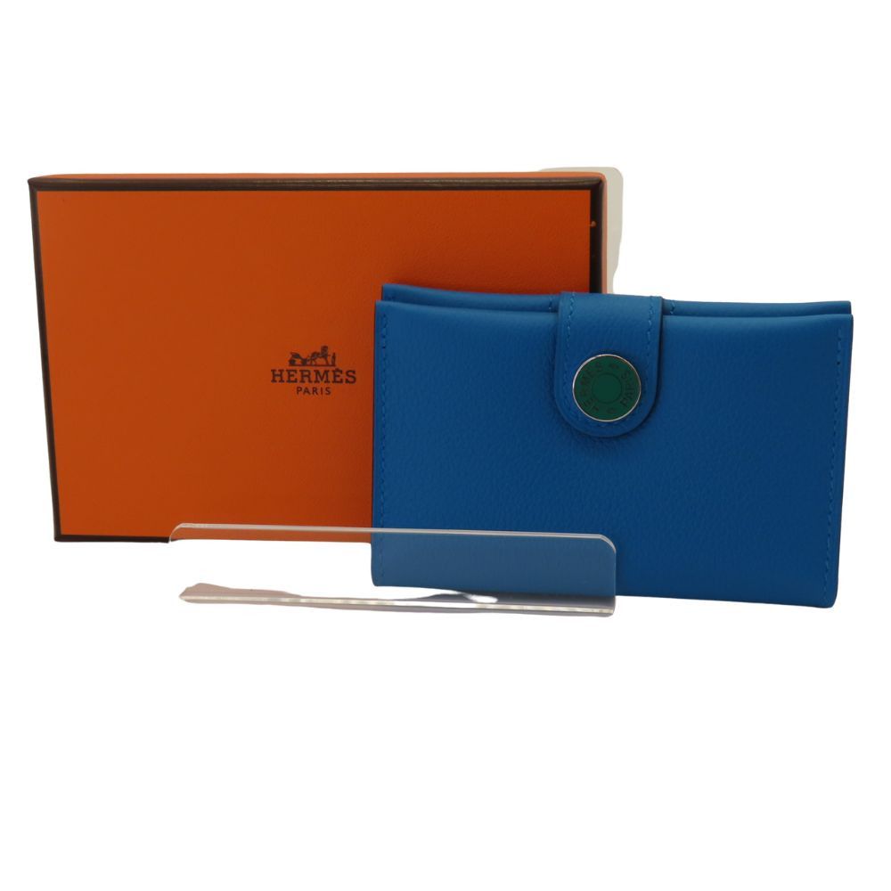 Hermes Hermes Hermes RMS Evercolor Card Case Leather Card Case Stamp W (2024) DUTY FREE for USA Size ONE SIZE - 10 Thumbnail