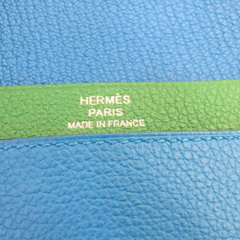 Hermes Hermes Hermes RMS Evercolor Card Case Leather Card Case Stamp W (2024) DUTY FREE for USA Size ONE SIZE - 8 Thumbnail