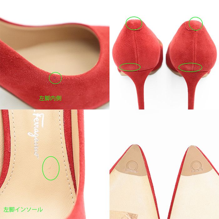 Salvatore Ferragamo Salvatore Ferragamo Salvatore Ferragamo Suede Pumps Suede Shoes DUTY FREE for USA Size ONE SIZE - 8 Thumbnail