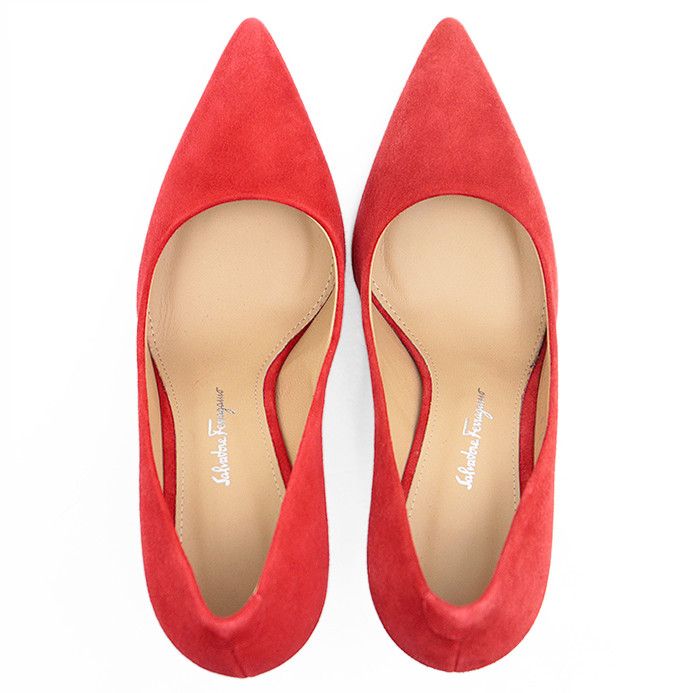 Salvatore Ferragamo Salvatore Ferragamo Salvatore Ferragamo Suede Pumps Suede Shoes DUTY FREE for USA Size ONE SIZE - 3 Thumbnail