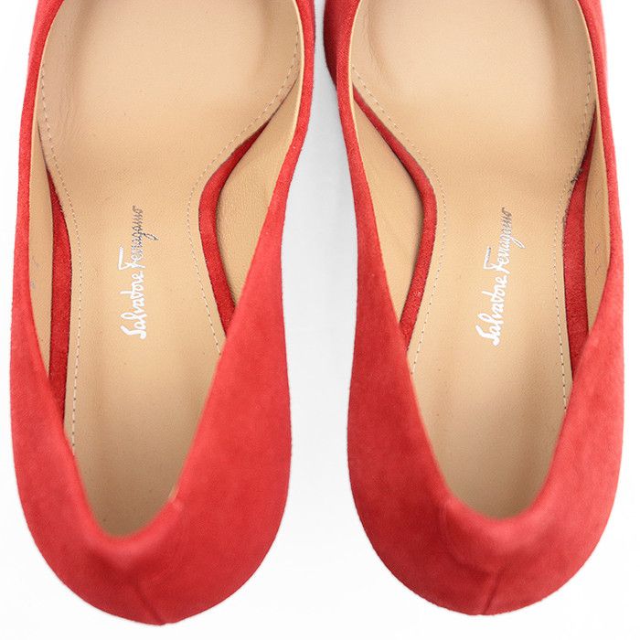 Salvatore Ferragamo Salvatore Ferragamo Salvatore Ferragamo Suede Pumps Suede Shoes DUTY FREE for USA Size ONE SIZE - 5 Thumbnail